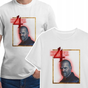 Modny T-shirt KOSZULKA Męska STRANGER THINGS - XL