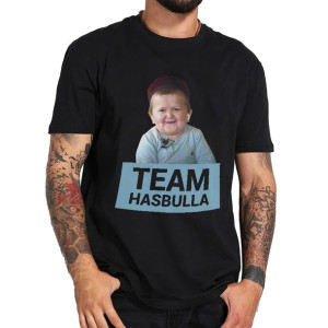 Śmieszna Koszulka Męska CZARNA TEAM HASBULLA - M