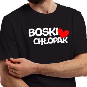 T-SHIRT Koszulka BOSKI CHŁOPAK Wiele WZORÓW - M