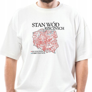 T-shirt KOSZULKA Męska ANTY PIS ODRA Strajk - M