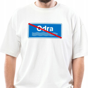 T-shirt KOSZULKA Męska ANTY PIS ODRA Strajk - S