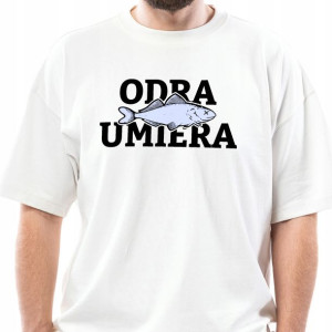 T-shirt KOSZULKA Męska ANTY PIS ODRA Strajk - S
