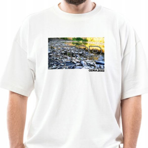 T-shirt KOSZULKA Męska ANTY PIS ODRA Strajk - XL