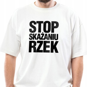 T-shirt KOSZULKA Męska ANTY PIS ODRA Strajk - XL