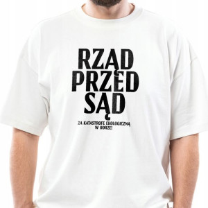 T-shirt KOSZULKA Męska ANTY PIS ODRA Strajk - XL
