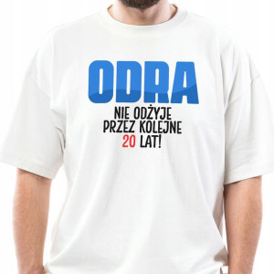 T-shirt KOSZULKA Męska ANTY PIS ODRA Strajk - XXL