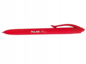 Długopis P1 Rubber Touch czerwony (25szt) MILAN