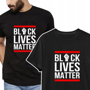 T-shirt KOSZULKA Męska BLACK LIVES MATTERS - XXL