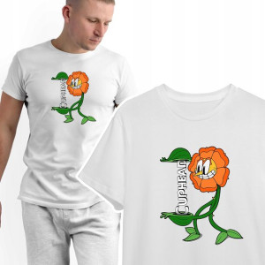 T-shirt KOSZULKA Męska CUPHEAD Wiele WZORÓW - L