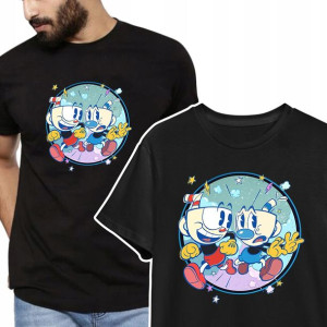 T-shirt KOSZULKA Męska CUPHEAD Wiele WZORÓW - M