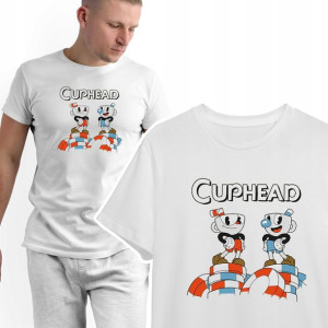 T-shirt KOSZULKA Męska CUPHEAD Wiele WZORÓW - M