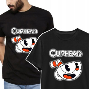 T-shirt KOSZULKA Męska CUPHEAD Wiele WZORÓW - M