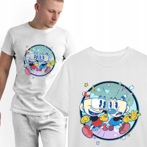 T-shirt KOSZULKA Męska CUPHEAD Wiele WZORÓW - M