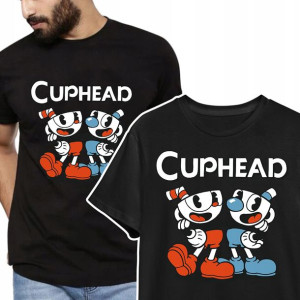 T-shirt KOSZULKA Męska CUPHEAD Wiele WZORÓW - M