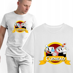 T-shirt KOSZULKA Męska CUPHEAD Wiele WZORÓW - XL
