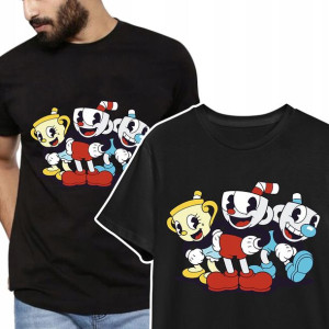 T-shirt KOSZULKA Męska CUPHEAD Wiele WZORÓW - XL