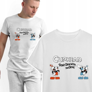 T-shirt KOSZULKA Męska CUPHEAD Wiele WZORÓW - XL