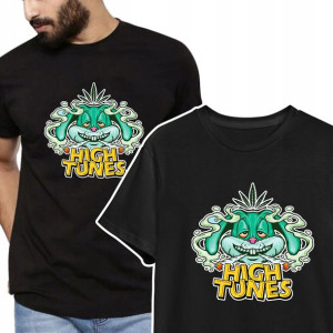 T-shirt KOSZULKA Męska MARIHUANA WEED Wzory - 3XL