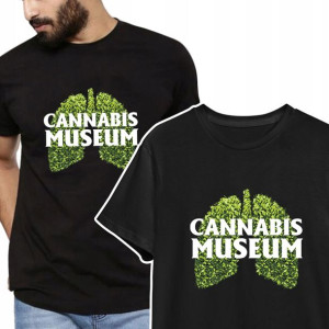 T-shirt KOSZULKA Męska MARIHUANA WEED Wzory - L