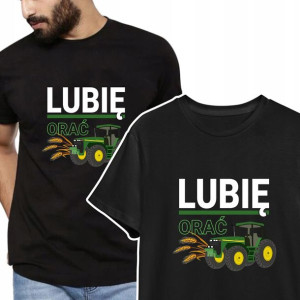 T-shirt KOSZULKA Męska PREZENT dla ROLNIKA - L