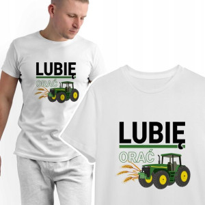 T-shirt KOSZULKA Męska PREZENT dla ROLNIKA - XXL