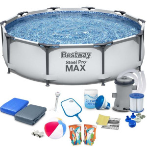 BASEN OGRODOWY zestaw 17w1 Bestway 305x76 cm