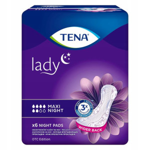 Wkładki chłonne Tena Lady Maxi Night 6 szt.