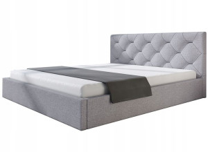 Łóżko tapicerowane HONEY SLIM 120x200 Pojemnik