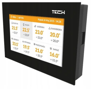 Tech M-8e Przewodowy Panel Kontrolny Do Listwy L-8