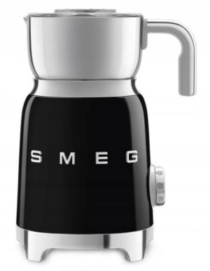 Spieniacz do mleka Smeg MFF01BLEU CZARNY RETRO