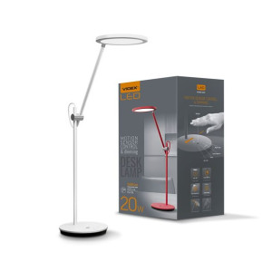 Lampka biurkowa LED 20W biała ściemnialna