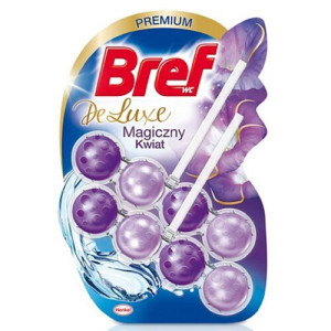Kostki do WC BREF Deluxe Magiczny Kwiat 3x50g