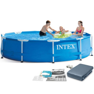 BASEN STELAŻOWY zestaw 2w1 Intex 305x76 cm