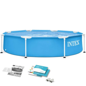 OGRODOWY BASEN OKRĄGŁY 5w1 Intex 244x51cm