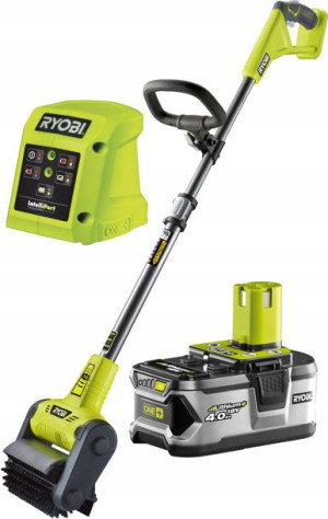 Szczotka Do Czyszczenia Tarasów Ryobi Ry18pcb +4ah