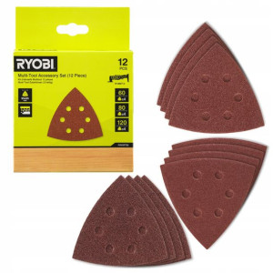 Ryobi Rakmt95 Zestaw 12el Papier Ścierny 95mm