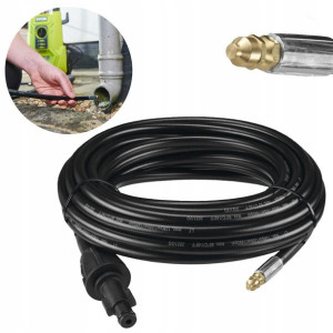 Ryobi Wąż Do Czyszczenia Rur 7,5m 170 Bar Rac786