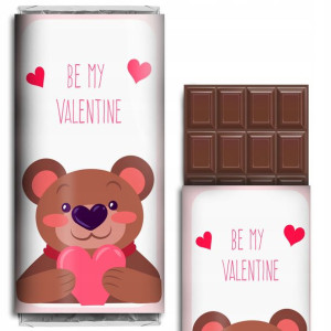 Czekolada Be My Valentine Dużo Wzorów Własne Imię