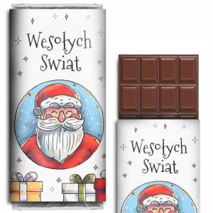 Czekolada Prezent Na Mikołaja Wiele Wzorów - Imię