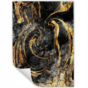 DUŻY Plakat Obraz 90x60 Glitter MARBLE MARMUR MiX