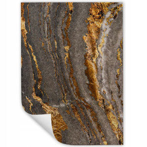DUŻY Plakat Obraz 90x60 Glitter MARBLE MARMUR MiX