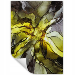 DUŻY Plakat Obraz 90x60 Glitter MARBLE MARMUR MiX