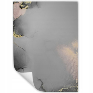 DUŻY Plakat Obraz 90x60 Glitter MARBLE MARMUR MiX