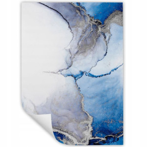 DUŻY Plakat Obraz 90x60 Glitter MARBLE MARMUR MiX