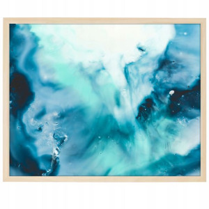 DUŻY Plakat Obraz 90x60 MARBLE Marmury MiX WZORÓW