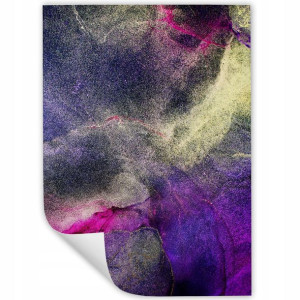 DUŻY Plakat Obraz 90x60 MARBLE Marmury MiX WZORÓW