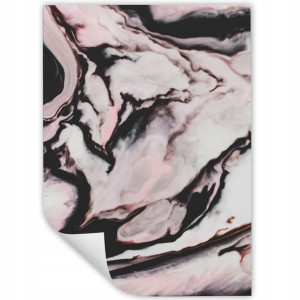 DUŻY Plakat Obraz 90x60 MARBLE Marmury MiX WZORÓW