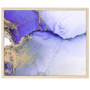 DUŻY Plakat Obraz 90x60 MARBLE Marmury MiX WZORÓW