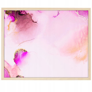DUŻY Plakat Obraz 90x60 MARBLE Marmury MiX WZORÓW