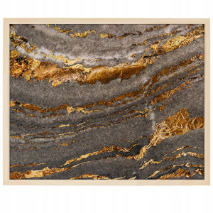 DUŻY Plakat Obraz 90x60 MARBLE Marmury MiX WZORÓW